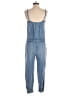 Splendid Solid Blue Jumpsuit Size S - photo 2