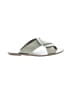 Mercedes Castillo White Teal Sandals Size 8 1/2 - photo 1