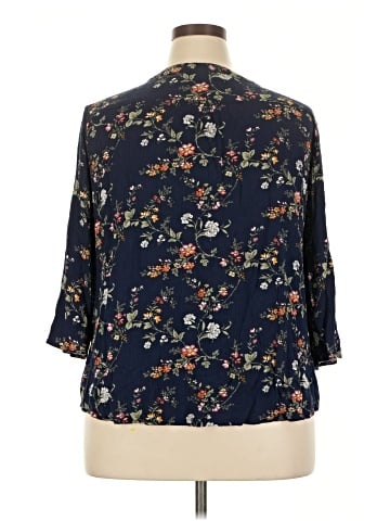 Fun2Fun 3/4 Sleeve Blouse (view 2)