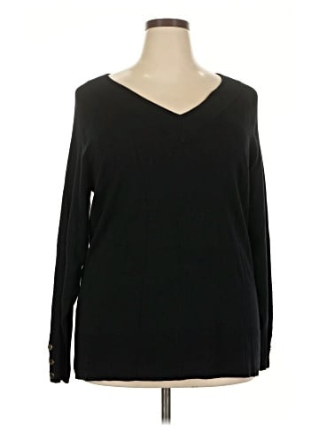 JM Collection Pullover Sweater (view 1)