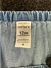 Carter's 100% Cotton Blue Sleeveless Top 9-12 MO / 12 MO - photo 3