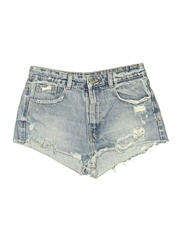 Trafaluc by Zara Denim Shorts (view 1)