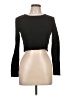 Lulus Black Long Sleeve Top Size L - photo 1