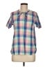 Blair Blue Short Sleeve Blouse Size M - photo 1