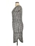Hot Ginger Graphic Gray Casual Dress Size 1X - photo 5