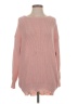 Unbranded 100% Polyester Pink Pullover Sweater Size S - photo 1