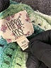 Hippie Rose Chevron-herringbone Green Pullover Sweater Size XS - photo 7