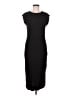 Alya Solid Black Casual Dress Size M - photo 1