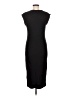 Alya Solid Black Casual Dress Size M - photo 2