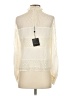 Nanette Lepore Ivory Long Sleeve Blouse Size 0 - photo 2