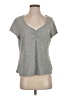 Fashion Bug Gray Short Sleeve Top Size S - photo 1
