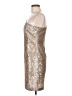 BB Dakota 100% Polyester Metallic Silver Cocktail Dress Size 8 - photo 5