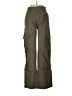 Stradivarius Green Cargo Pants Size 6 - photo 1
