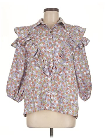 Karlie 3/4 Sleeve Blouse (view 1)