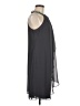 Scarlett 100% Polyester Solid Gray Cocktail Dress Size 6 - photo 4