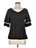 Unbranded Black Short Sleeve Top Size M - photo 1