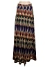 Veronica M. Print Brown Casual Skirt Size S - photo 1