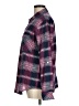 Sanctuary Plaid Burgundy Long Sleeve Button-Down Shirt Size M - photo 5