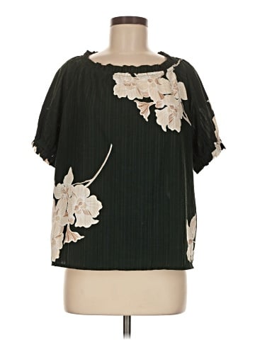 Ann Taylor Factory Short Sleeve Blouse (view 1)