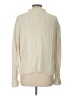 Talbots 100% Cotton Ivory Turtleneck Sweater Size L - photo 2