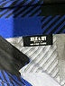 Jolie & Joy Plaid Blue 3/4 Sleeve Blouse Size XL - photo 7