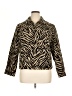 Erin London Animal Print Gold Jacket Size XL - photo 1