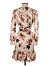 Tory Burch Floral Tan Cocktail Dress Size 00 - photo 2