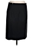 J.Crew Solid Black Wool Skirt Size 8 - photo 2