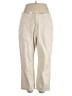 Zara 100% Cotton Solid Ivory Khakis Size XXL - photo 1
