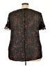 Lane Bryant Black Short Sleeve Blouse Size 22 - photo 2