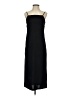 H&M 100% Polyester Solid Black Casual Dress Size XS - photo 1
