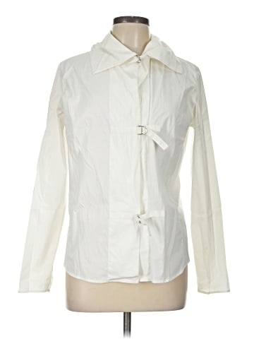 Akris Punto Long Sleeve Blouse (view 1)