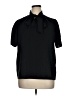 Unbranded 100% Polyester Black Short Sleeve Blouse Size XL - photo 1