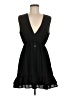 Shein 100% Polyester Solid Black Casual Dress Size 6 - photo 1