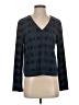 DKNY 100% Polyester Blue Long Sleeve Blouse Size S - photo 1
