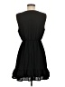 Shein 100% Polyester Solid Black Casual Dress Size 6 - photo 2