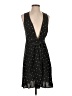 Universal Thread 100% Rayon Stars Black Cocktail Dress Size XS - photo 1