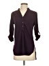 Truth 100% Polyester Purple 3/4 Sleeve Blouse Size S - photo 1