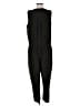J.Crew 100% Polyester Solid Green Black Jumpsuit Size 12 - photo 2