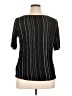 Apt. 9 Black Short Sleeve Top Size XL - photo 2