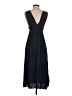 Just Found 100% Rayon Solid Blue Cocktail Dress Size S - photo 2