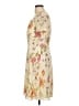 Donna Ricco 100% Polyester Floral Tan Casual Dress Size 10 - photo 5