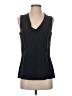 Tory Burch 100% Silk Black Sleeveless Top Size 4 - photo 1
