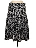Studio 253 Animal Print Gray Casual Skirt Size 25 waist - photo 2