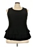 Assorted Brands Black Sleeveless Blouse Size 3X - photo 1