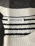 Vestique Stripes Ivory Pullover Sweater Size S - photo 7