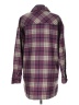 Hem & Thread Plaid Purple Coat Size L - photo 2