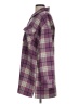 Hem & Thread Plaid Purple Coat Size L - photo 5