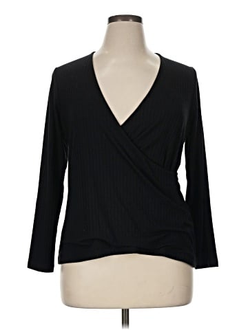 Banana Republic Factory Store 3/4 Sleeve Top (view 1)