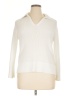 J.Crew 100% Cotton Ivory Pullover Sweater Size XL (estimated) - photo 1